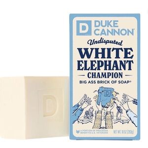 Duke Cannon White Elephant Champion Brick Bar of Soap Citrus Musk